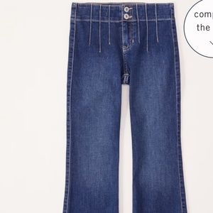 Barely use abercrombie kids High rise jeans